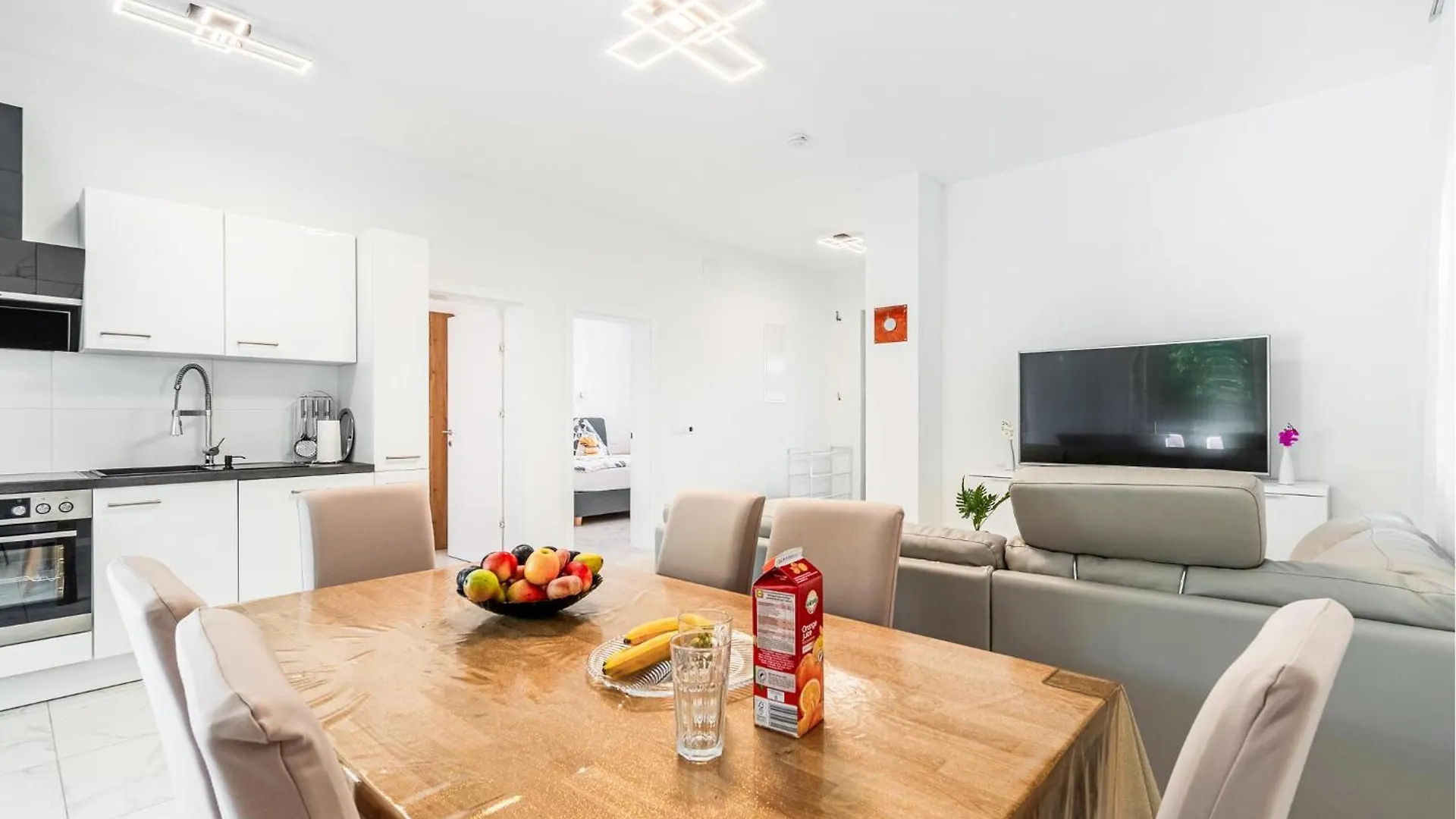 Beautiful Apartment In Nedescina With Kitchen